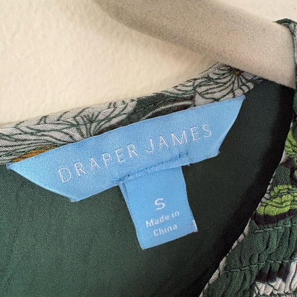 Draper James Green Floral Blouse - Picture 3 of 9